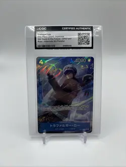One Piece TCG Trafalgar Law Alt Art R OP-07 500 Years in the Future Japanese - Image 1
