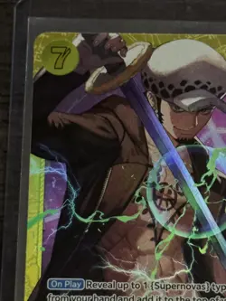 Trafalgar Law OP10-119 SEC Alt Art Parallel One Piece TCG English NM Royal Blood - Image 3