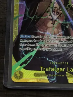 Trafalgar Law OP10-119 SEC Alt Art Parallel One Piece TCG English NM Royal Blood - Image 4