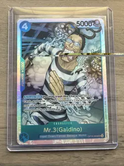 Mr. 3 Galdino (056) OP16 One Piece TCG Card - Image 1