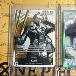 Bandai One Piece CCG 8-Card Leader Alt Art Holo Lot English OP06/OP07/OP12 NM - Image 2