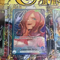 Bandai One Piece CCG 8-Card Leader Alt Art Holo Lot English OP06/OP07/OP12 NM - Image 4