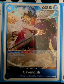 🔥 x3 Cavendish OP10-045 R One Piece TCG 🔥 - Image 2