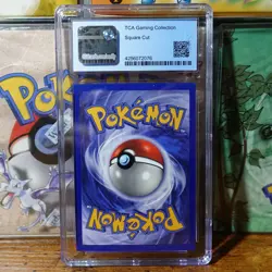 Ninetales 12/102 Square Cut CGC 9 Base Set Error Pokemon Card - Image 2