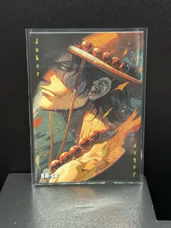 ONE PIECE Portgas D. Ace Foil SR Collectible Card - Image 1