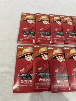 One Piece TCG: Carrying On His Will Sleeved Booster OP-13 English Lot Of 10 🔥 - Image 4