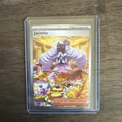 Pokemon TCG Jacinthe 122/088 SV04 Paradox Rift Ultra Rare Full Art Holo English - Image 1