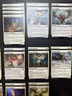 60 Card Standard Legal Deck MTG *Angelic* | Mono White | Angel Tribal / Flying - Image 5