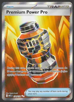 Premium Power Pro 174/132 Ultra Rare Mega Evolution Pokemon NM/M - Image 1