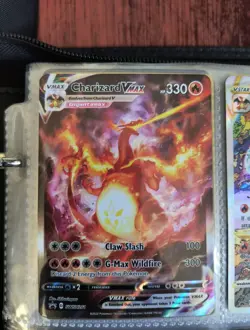 Pokemon TCG Charizard VMAX SWSH261 Black Star Promo Holo Card Mint Condition - Image 2