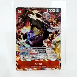 Krieg OP15-008 Alt Art SR Adventure on Kami’s Island NM One Piece Card Red - Image 1