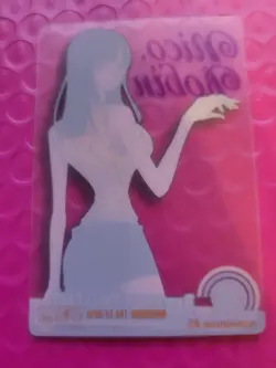 One Piece Morinaga Wafer Choco Clear Card Nico Robin - Image 2