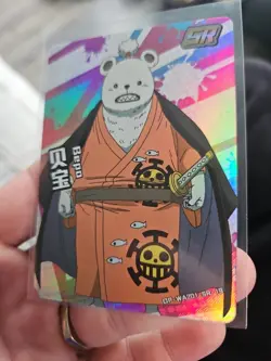 Bepo One Piece Trading Card #OP-WA201-SR-19 Holo Foil - Image 2