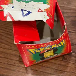 Pokemon Togepi Nintendo 23k Gold Plated Burger King Trading Card Box - Image 5