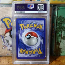 Hypno 8/62 PSA 8 Fossil Set Holo Additional White Ink Error Pokemon Card Graded - Image 2