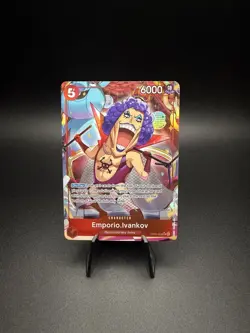 One Piece Emporio Ivankov Card PRB-01 Full Art OP06-003 English The Best TCG - Image 1