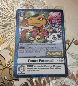Digimon Card Game Winner Promo Future Potential! P-156 - Image 1