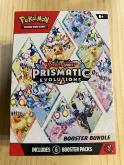 1 Box Pokemon TCG Prismatic Evolution Booster Bundles NEW FACTORY SEALED - Image 1