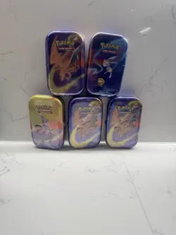 5 Pokemon Kanto Power Mini Tins BRAND NEW SEALED - Image 3