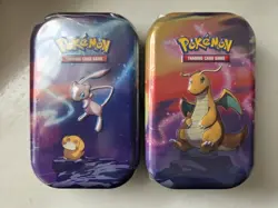 Pokemon Kanto Power Mini Tins Brand New Factory Sealed x 2 tins 820650804137 - Image 1