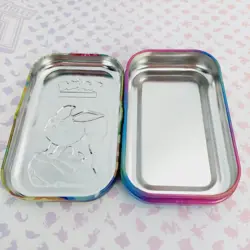Pokemon TGC Prismatic Evolutions COMPLETELY Empty Mini Tins Flareon - Image 2