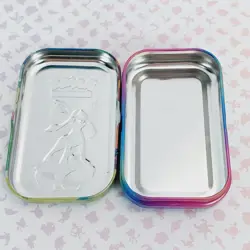 Pokemon TGC Prismatic Evolutions Glaceon COMPLETELY Empty Mini Tins - Image 3