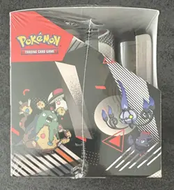 Pokemon Mini Tins X8 Sealed Display Case Unova Black Bolt White Flare In Hand - Image 2