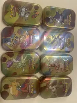 Pokemon TCG Scarlet & Violet 151 Mini-Tins Lot of 8 Brand New Sealed - Image 1