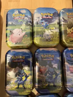 POKEMON ASCENDED HEROS MINI TINS x10 | BRAND NEW & SEALED ✅ | 24 HR DISPATCH 🚚 - Image 3