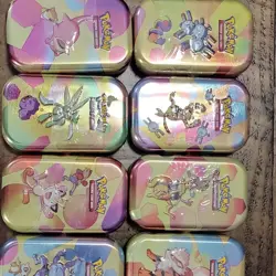 Pokemon TCG 151 Mini Tin Set 10 loose sealed tins - 20 booster packs - Image 4