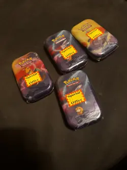 Pokemon Kanto Power Mini Tin - Set of 4🔥Tins - H24 + l24 - Image 1