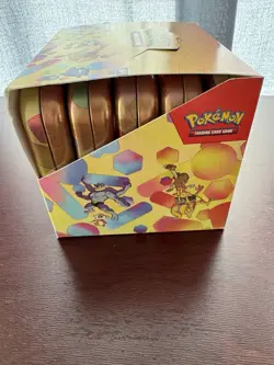 Pokemon 151 Mini Tin Display - Sealed Full Case 10 Tins 20 Booster Packs SV 151 - Image 5