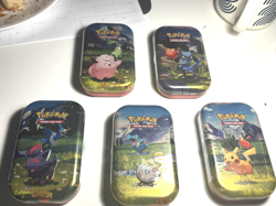 Pokemon TCG Ascended Heroes Mini Tins Lot of 5 Sealed - Brand New - Full Art Set - Image 2