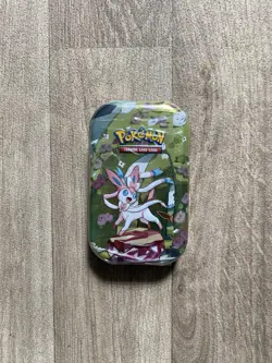 Pokemon TCG Prismatic Evolutions 2x Mini Tins | Sylveon & Vaporeon | Sealed 🔥 - Image 3