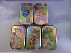 Pokemon TCG 151 Mini Tins x5 Sealed Tins - Image 1