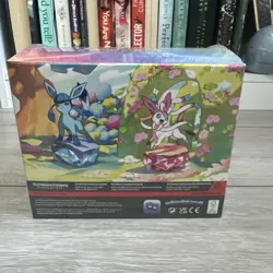 Pokemon Prismatic Evolutions Mini Tins x8 Full Set Display Case New & Sealed - Image 5