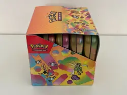 EMPTY Pokemon 151 Mini Tins – FULL SET OF 10 + Display Box - Image 2