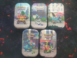 Pokemon Lumiose City Mini Tins Full Set New & Sealed - Image 1