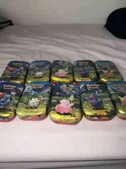 Pokemon TCG Character Mini Tins Lot, Ascended Heroes Sealed Tins - Image 1