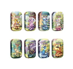 Pokemon TCG Prismatic Evolution Mini Tins Sealed - Image 1