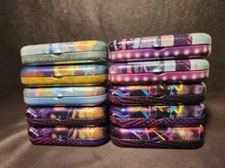 Lot of 10 Pokemon TCG Empty Mini Tins w/ Store Display Box Various Sets & Years - Image 5