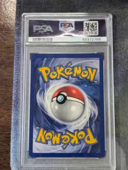 Pokemon 1999 Gastly Base Set 1st Edition Shadowless PSA 9 MINT - Image 2