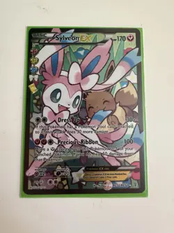 Pokemon TCG Sylveon EX RC32/RC32 Full Art Holo Generations Radiant Collection - Image 1