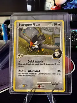 Pokemon TCG Staraptor FB 11/147 Supreme Victors Holo Rare SP EN HOLO BLEED swirl - Image 1