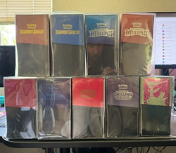 Lot of (9) Pokemon SEALED ETBS W/CASES SWSH and S&V - Image 3