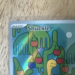 Pokemon TCG Shuckle Full Art Holo Rare 136/132 MEG EN Basic Grass Card English - Image 5