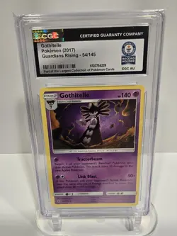 CGC WORLD RECORD 1/1 POKEMON 2017 GUARDIANS RISING GOTHITELLE 54 - Image 1