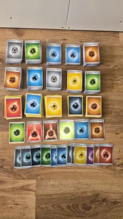 1200+ Pokemon Energy Cards Bundle Mixed Pokemon TCG Basic - Image 1