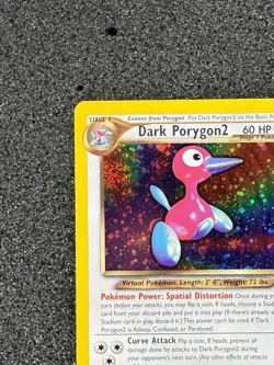 Pokemon TCG Dark Porygon2 Holo Rare 8/105 Neo Destiny EN 2000 60HP - Image 2