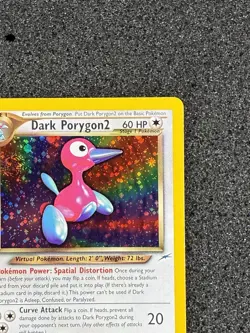 Pokemon TCG Dark Porygon2 Holo Rare 8/105 Neo Destiny EN 2000 60HP - Image 3
